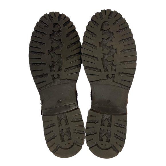 Bootlegger‎ Astra Buckled Moto Boots Womens Size EU38 US7-7.5 - Picture 11 of 14